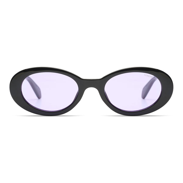 Komono Sunglasses NEW violet purple black round frame KOMONO VIVIEN IN VIOLET — NO SEASON LOS ANGELES main image 4
