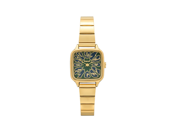Kate Flower Trak Gold Green