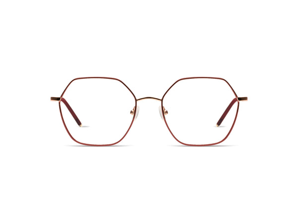 Nora Rose Gold Matte Maroon