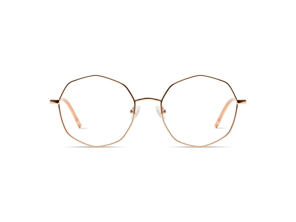 Sofia Rose Gold Glossy Rose