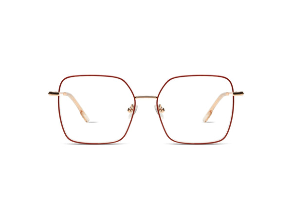 Audrey Brick Rose Gold Glossy