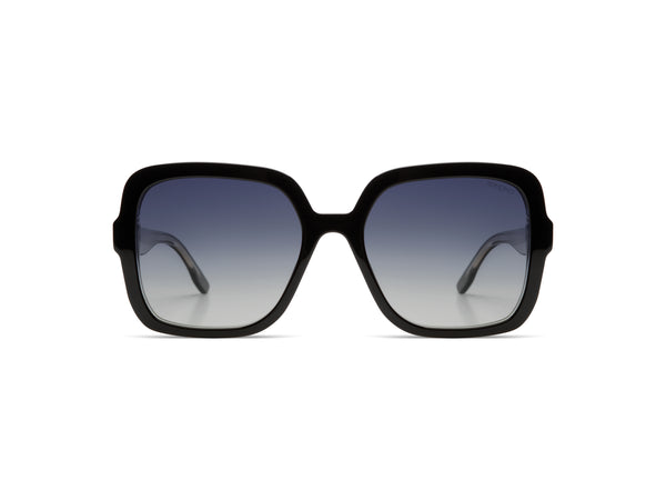 Miley Black Clear White Gold