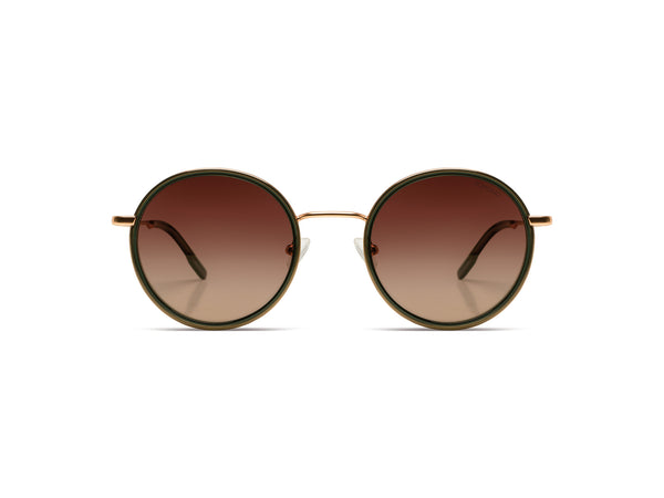 Jude Emerald Rose Gold Matte