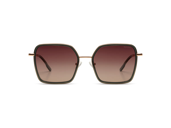 Audrey Emerald Rose Gold Matte