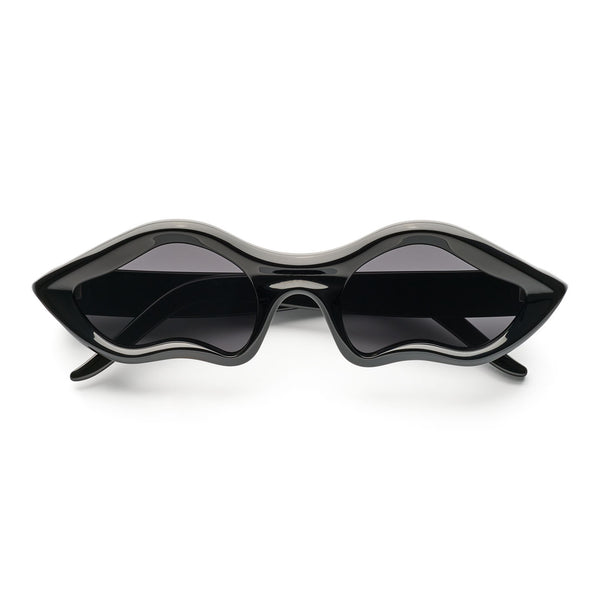KOMONO Bennet Glossy Black Sunglasses NEW Komono Sunglasses NEW Black square frame Bennet glossy black  main image 4