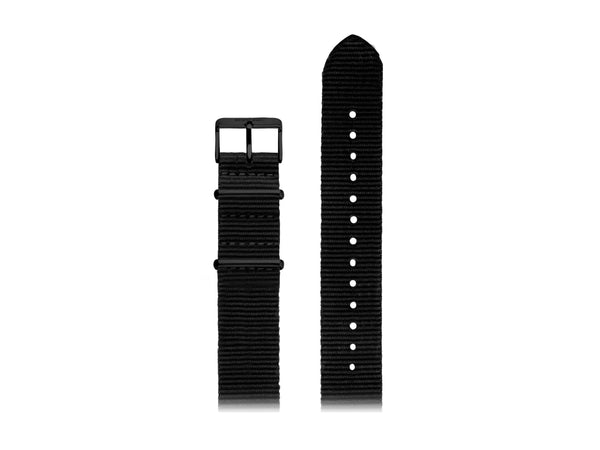 Strap 20 - Nato - Black Black
